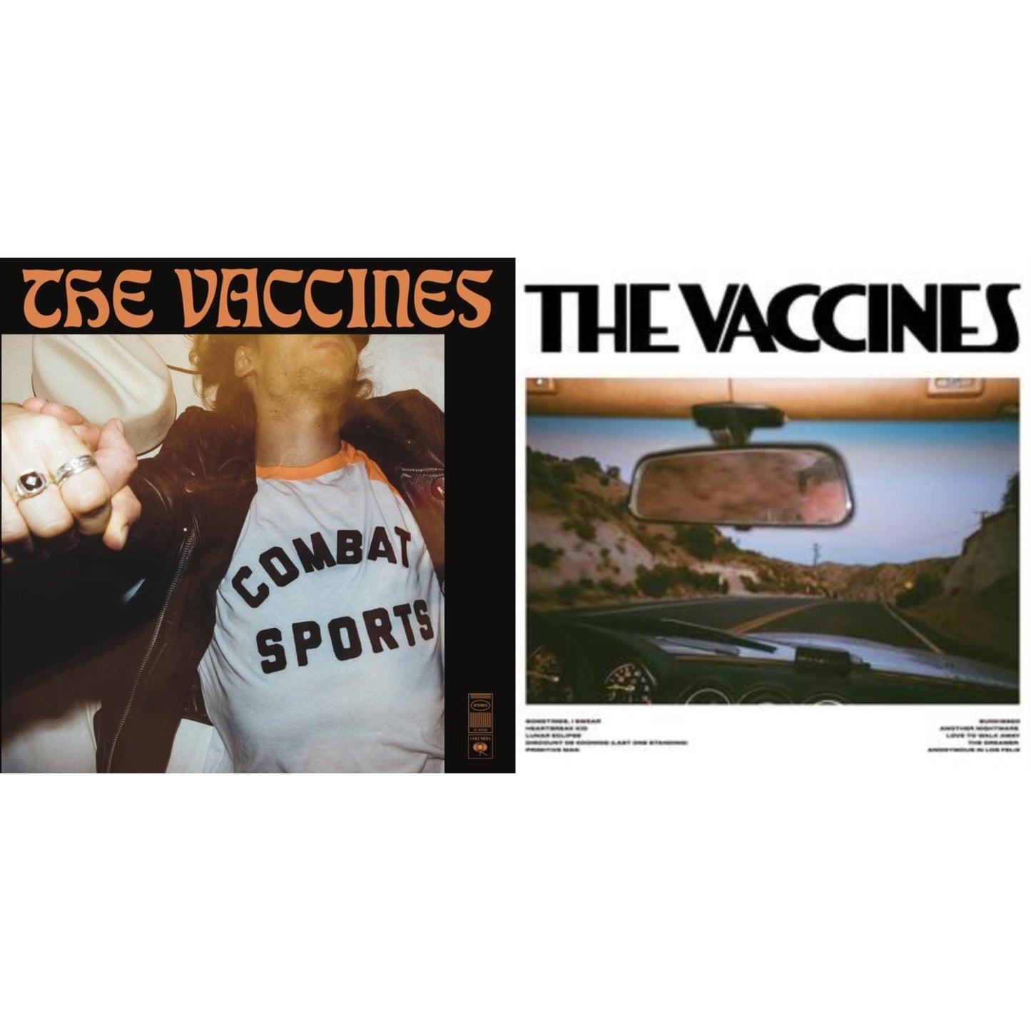 Vaccines - Combat Sports (Dl Card) & Pick-Up Full Of Pink Carnations (Baby Pink LP Vinyl)