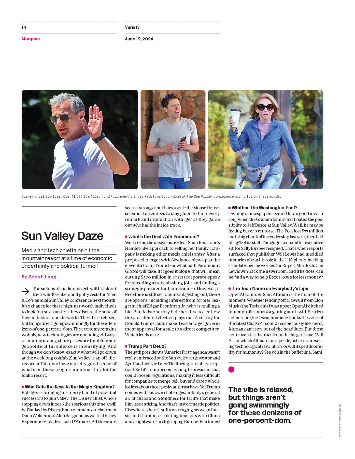 Variety - 24.06.19 Edition: Why Shari Redstone Pulled The Plug On Paramount Global Sale, Baby Reindeer Pending Lawsuit, Diane Von Furstenberg Documentary, The Oscars Centennial In 2028 & More!