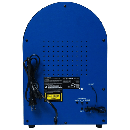 Victor Broadway Desktop Bluetooth Jukebox with CD Player & Color Changing LED Lighting