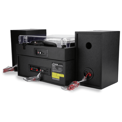 Victor Geneva 5-in-1 Desktop Music Center w Streaming Capabilities and FM Radio