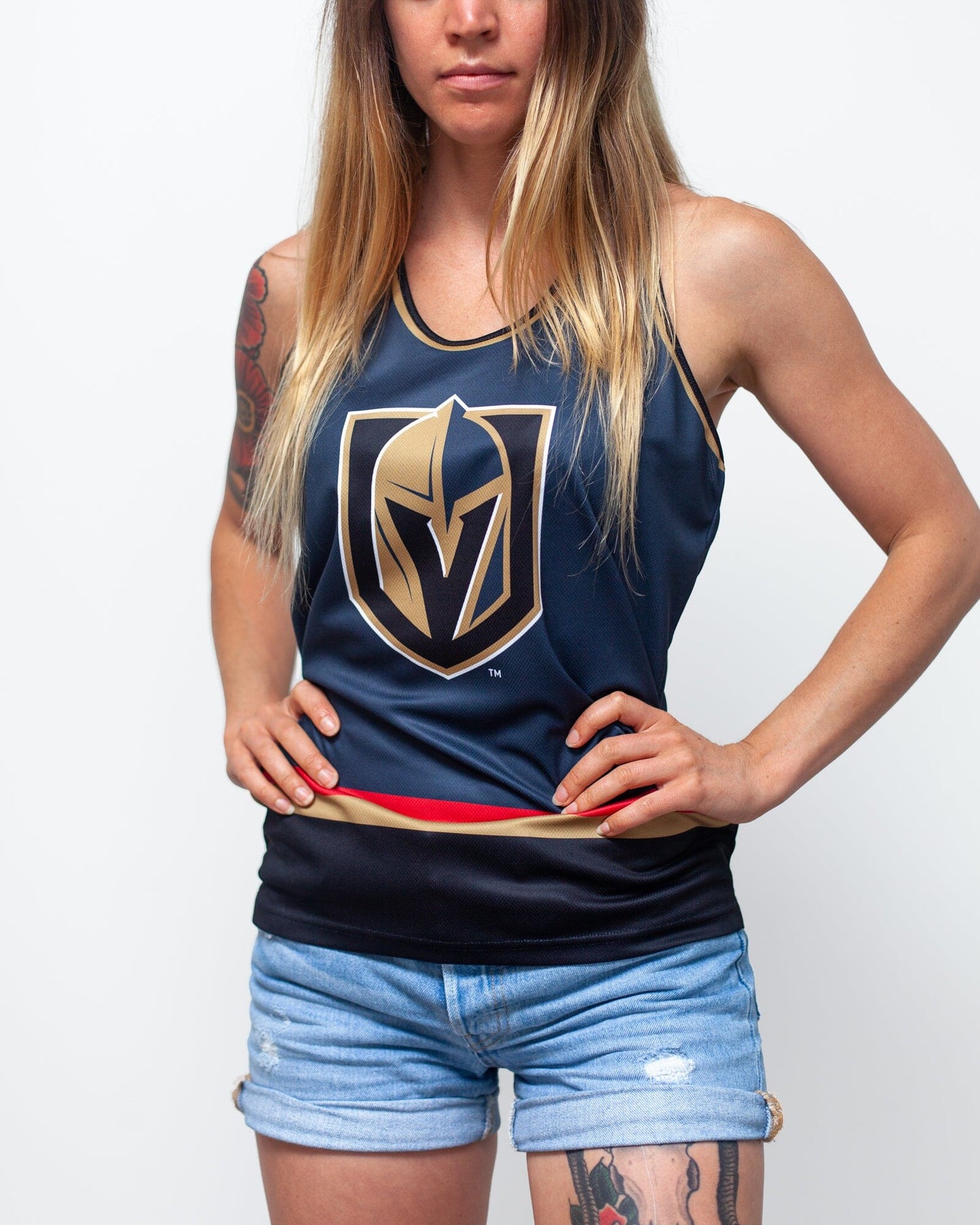 Las Vegas Golden Knights Women's Racerback Hockey Tank