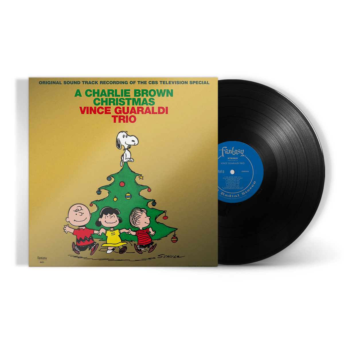 A Charlie Brown Christmas: Gold Foil Edition (Black Vinyl LP) Vinyl Record