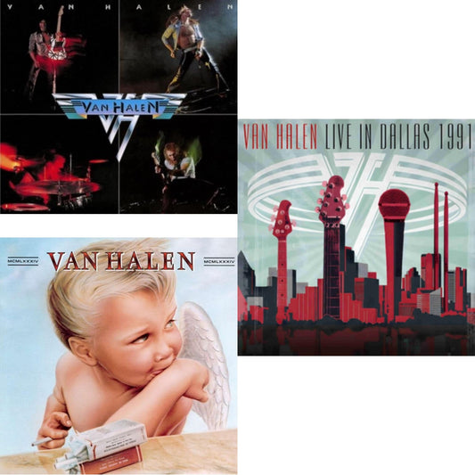 Van Halen - Van Halen (Digitally Remastered) & 1984 & Live In Dallas 1991 (X) (2LP)