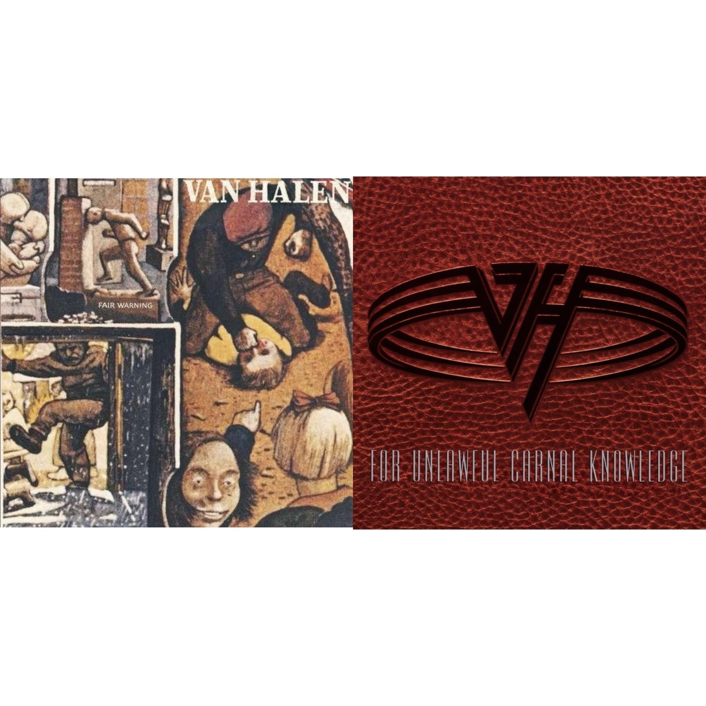 Van Halen - Fair Warning & For Unlawful Carnal Knowledge (2LP/Blu-Ray/2CD)