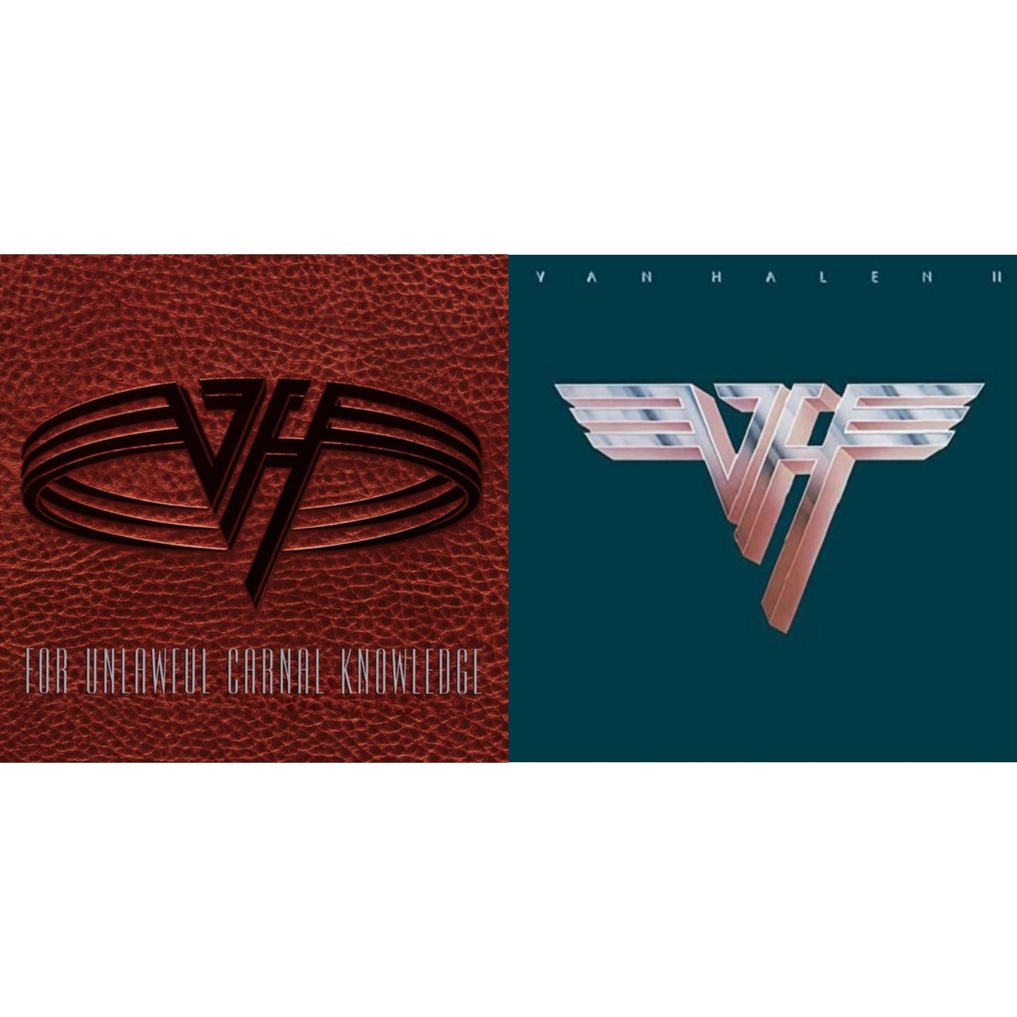 Van Halen - Van Halen Ii (180G/Remastered) & For Unlawful Carnal Knowledge (2LP/Blu-Ray/2CD)