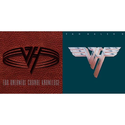 Van Halen - Van Halen Ii (180G/Remastered) & For Unlawful Carnal Knowledge (2LP/Blu-Ray/2CD)