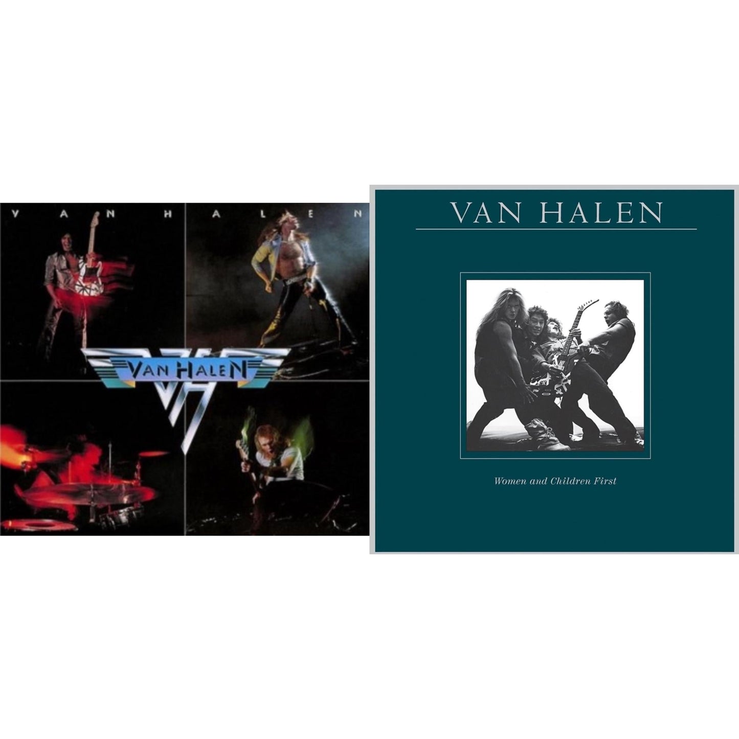 Van Halen - Women & Children First & Van Halen (Digitally Remastered) - LP Vinyl Bundle