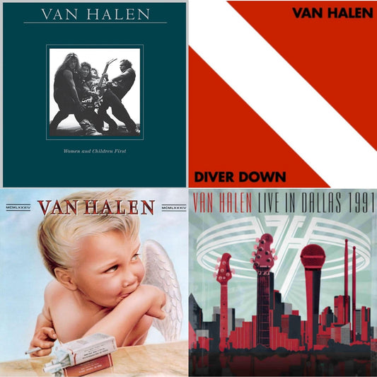 Van Halen - Women & Children First & Diver Down & 1984 & Live In Dallas 1991 (X) (2LP)