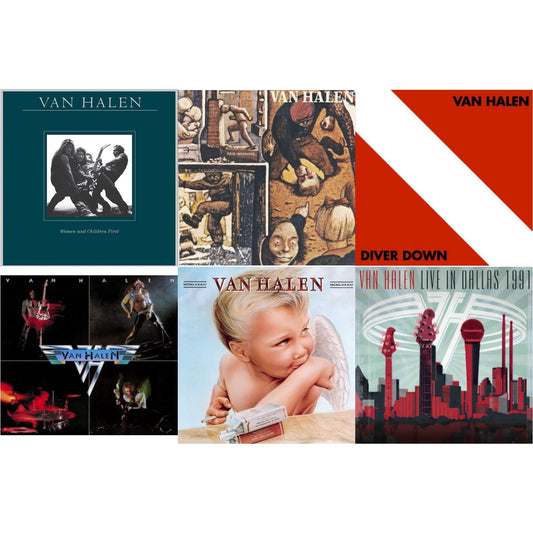 Van Halen - Women & Children First & Fair Warning & Diver Down & Van Halen (Digitally Remastered) & 1984 & Live In Dallas 1991 (X) (2LP)