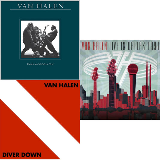 Van Halen - Women & Children First & Diver Down & Live In Dallas 1991 (X) (2LP)
