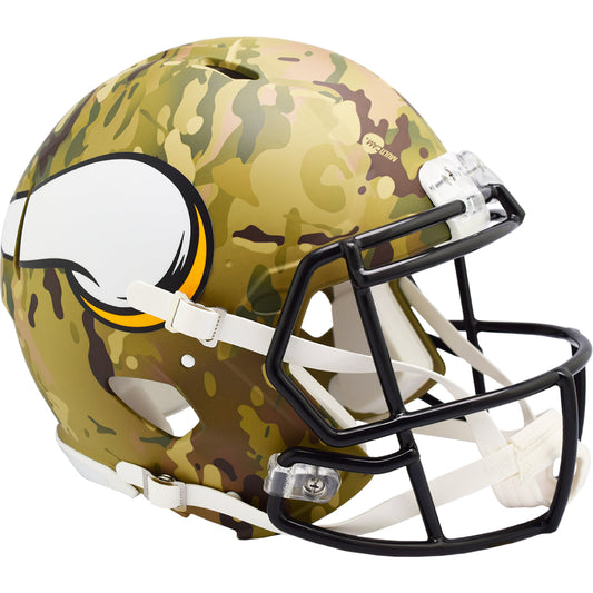 Minnesota Vikings CAMO Full Size Authentic Football Helmet