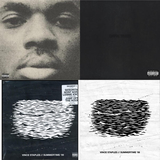 Vince Staples - Vince Staples (X) & Dark Times  & Summertime 06 (X) (Segment 1) & Summertime 06 (Exp) (Segment 2) - LP Vinyl Bundle