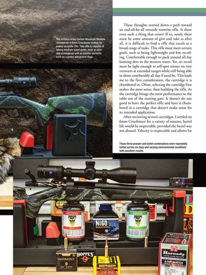 Varmint Rifles & Cartridges Spring 2023 - Tips, Techniques & Suggestions For Hunting: The Saga Of The 219 Donaldson Wasp, Oregunsmithing Fast-Twist 243 Winchester & 221 Fireball Remington!