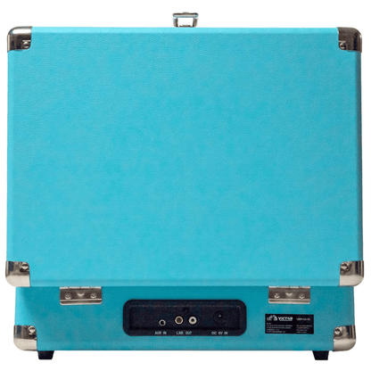 Victor Metro Dual Bluetooth Suitcase 3-Speed Turntable