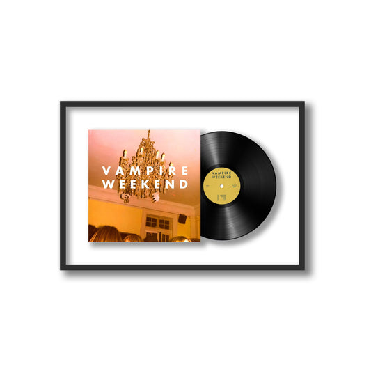 Vampire Weekend Framed Vinyl Record