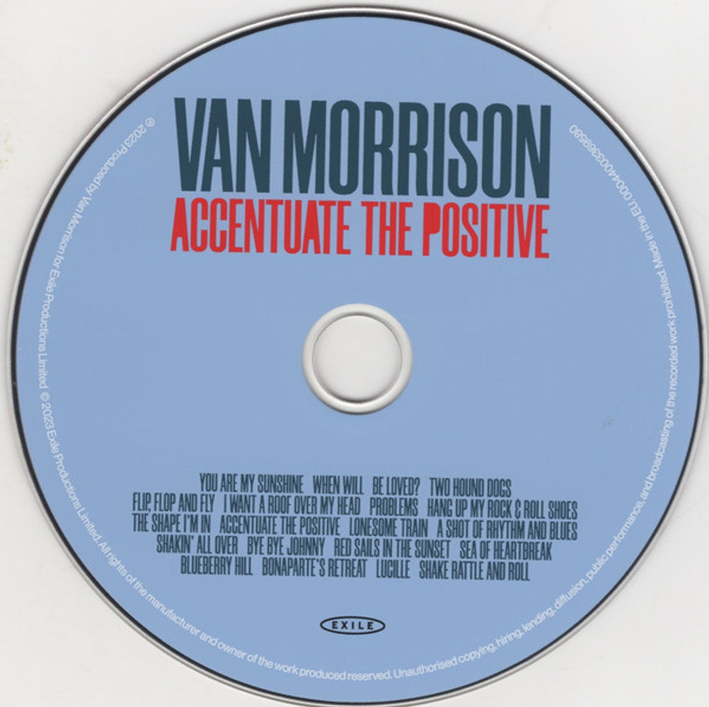 Van Morrison – Accentuate The Positive Music CD