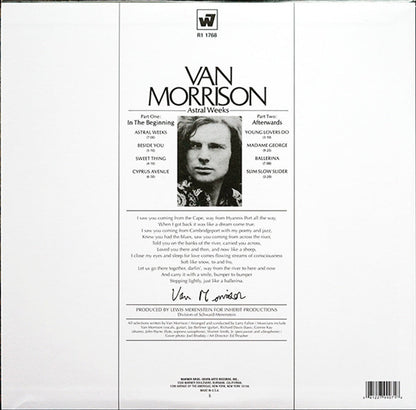 Van Morrison – Astral Weeks (180 Gram LP Vinyl) Vinyl Record