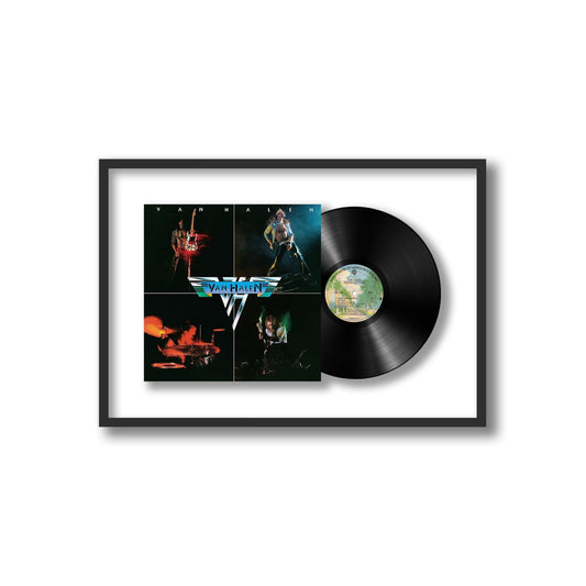 Van Halen Framed Vinyl Record