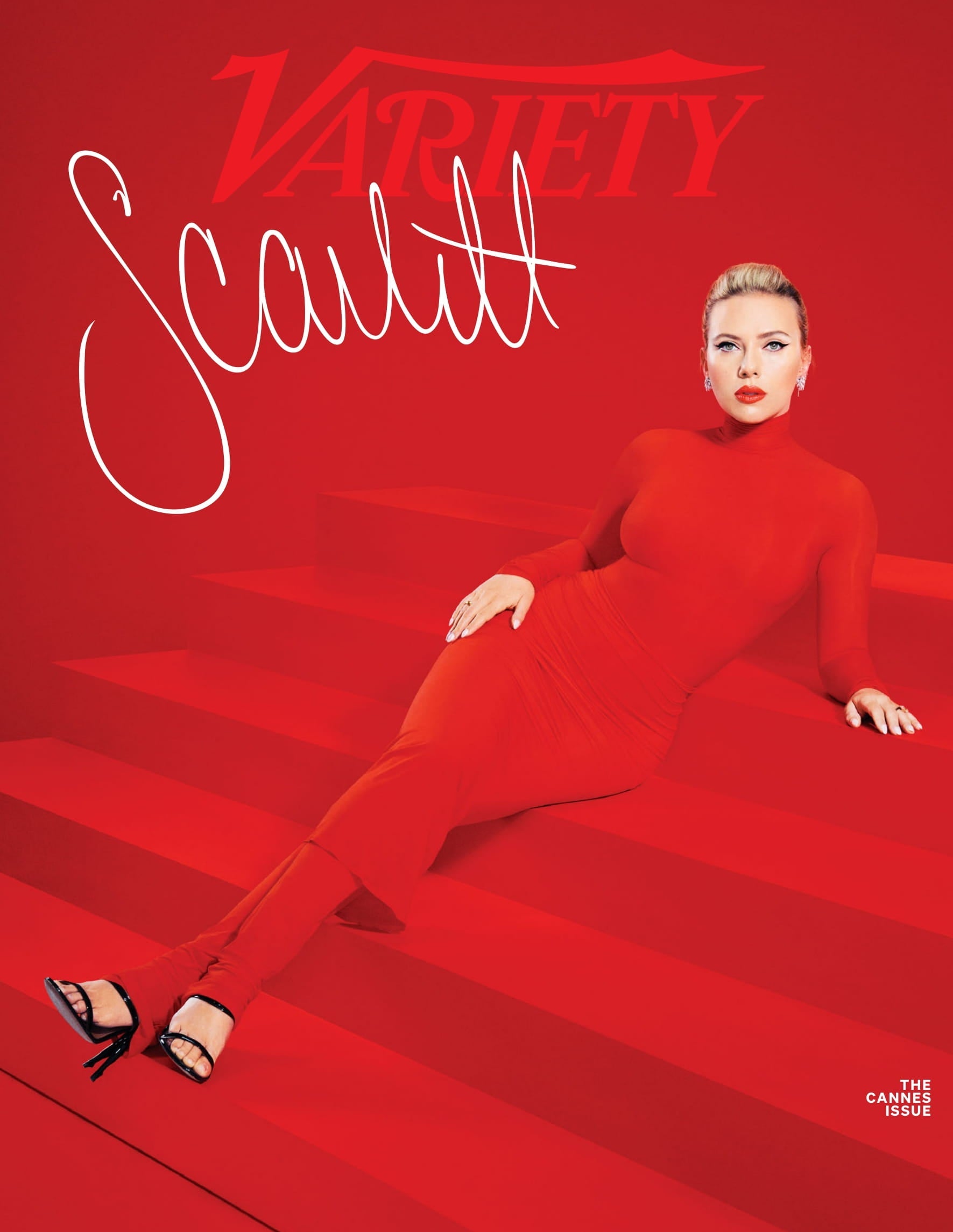 Variety - 23.05.09 Edition: The Cannes Issue, Talks With Scarlett Johansson, Iris Knobloch & Ruben Östlund, How Writers Strike Will Affect Festival,   Strikers Left Always Hunting For Next Job & More!