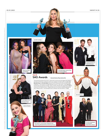 Variety - 23.03.01 Edition: CEO Carolyn McCall Captains U.K. Linear TV Giant ITV Into Streaming Age, SXSW Insider's Guide, Jonathan Goldstein & John Francis Daley On Dungeons & Dragons Film & More!