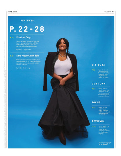 Variety - 23.04.19 Edition: Abbott Elementary's Hilarious Principal Janelle James Has Found Success On Her Own Terms, Late-Night Alarm Bells, Ryan Seacrest On Why He Left Live With Kelly & Ryan & More