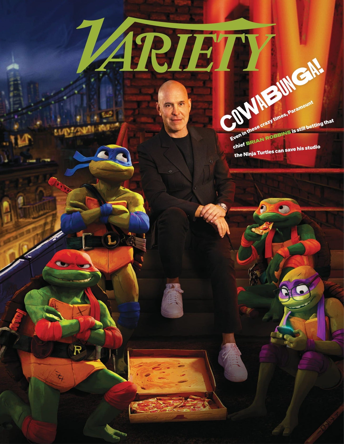 Variety - 23.07.26 Edition: Paramount CEO Brian Robbins Still Betting The Ninja Turtles Can Save His Studio, Jeff Zucker & David Zaslav 18-Month War For CNN, CBS Big Brother's 25th Anniversary & More!