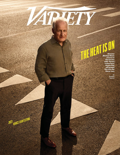 Variety - 23.08.23 Edition: Director Michael Mann Returns To The Movies With Ferrari Hoping To Ride Into Oscar Race, 2023 Venice Film Festival With 82 Feature Films From 54 Countries & More!