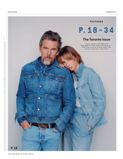 Variety - 23.09.05 Edition: Stranger Things, Father-Daughter Duo Ethan Hawke & Maya Hawke Who Plays Writer Flannery O'Connor In Indie Film Wildcat, 2023 Toronto International Film Festival & More!