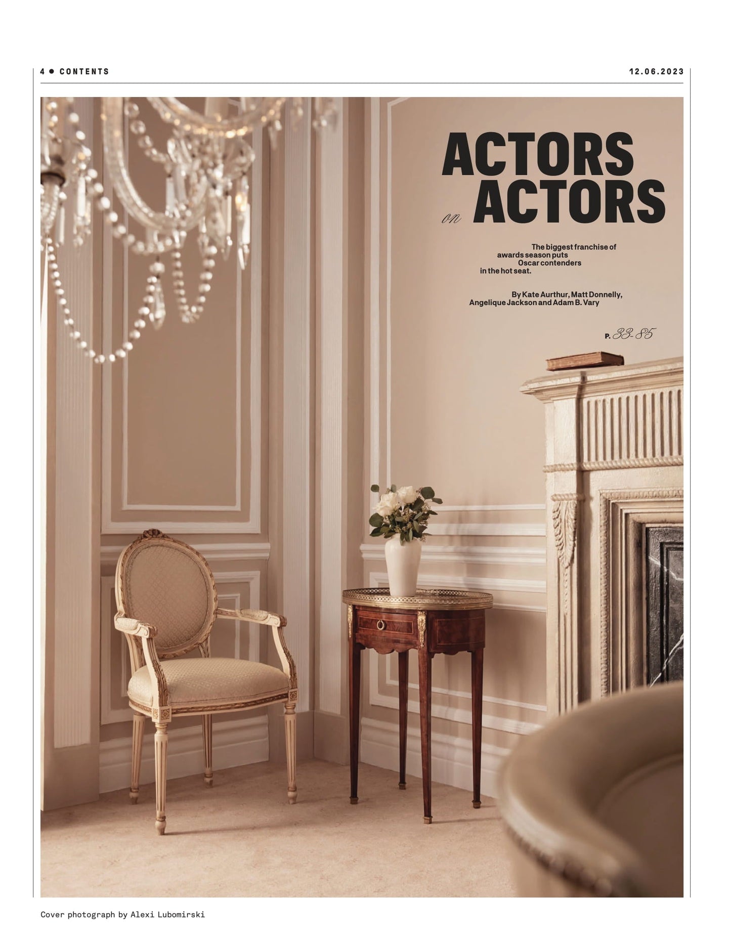 Variety - 23.12.06 Edition: Actors On Actors Starring Margot Robbie, Cillian Murphy, Robert Downey Jr., Emma Stone, Jacob Elordi, Bradley Cooper, Carey Mulligan, Emily Blunt, Anne Hathaway & More!