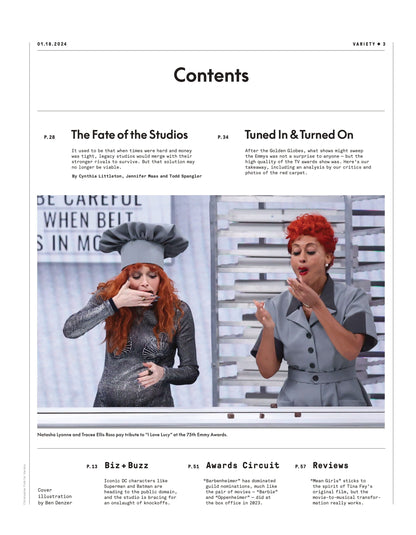 Variety - 24.01.18 Edition: Deconstructing Hollywood, New Cycle Of Merger Mania Won’t Solve Entertainment Industry’s Biggest Problems, Succession, 2024 Trends, Superman’s Expiring Copyright & More!