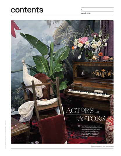 Variety - 24.06.05 Edition: Actors On Actors, 12 Emmy Contenders Compare Notes About Life, Robert Downey Jr., Jodie Foster, Quinta Brunson, Jennifer Aniston, Brie Larson, Jon Hamm, Anna Sawai & More!