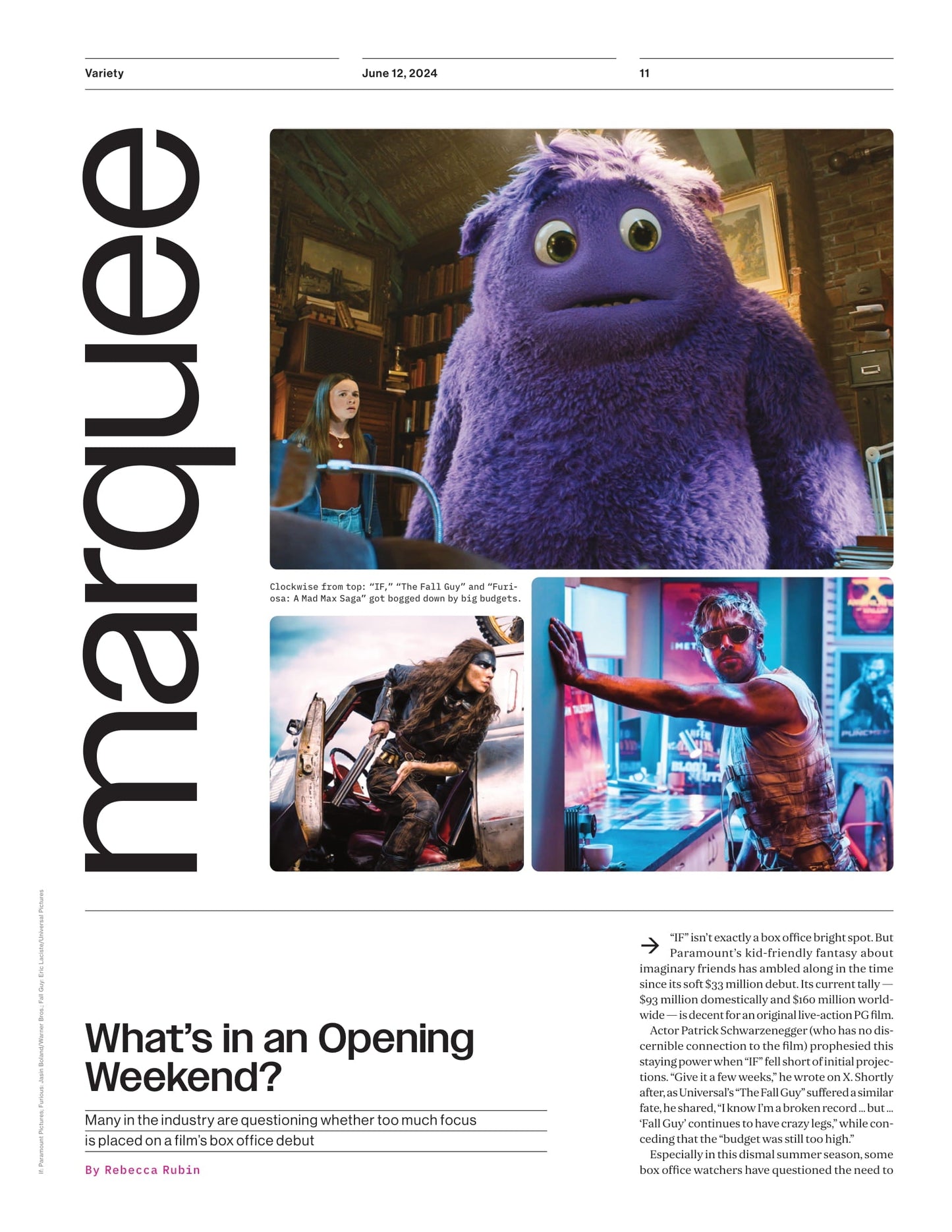Variety - 24.06.12 Edition: How Kate Winslet's Characters' Experience Becomes Her Own, The Blair Witch Project Lead Actors Missing Out On Profits For Decades, Andrew McCarthy's New Documentary & More!