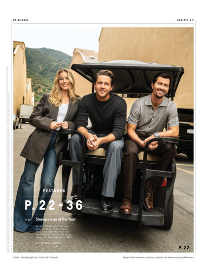 Variety - 24.01.03 Edition: Hi Barbie!, How LuckyChap Took Mattel’s Favorite Doll & Produced The Movie Of 2023, Margot Robbie, Josey McNamara, Tom Ackerley, Dune: Part Two, 2023 TV Ratings & More!