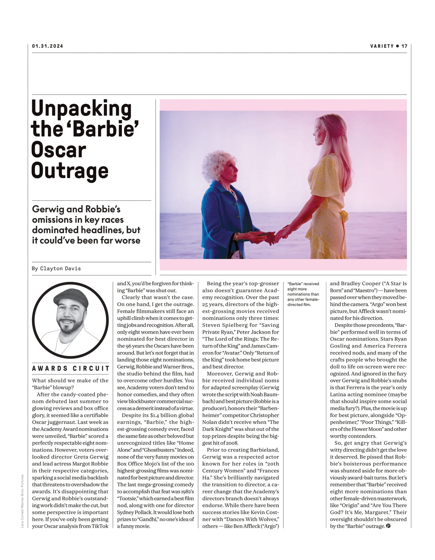 Variety - 24.01.31 Edition: Victoria Monét’s Moment, Motherhood, Building Her Career As A Singer, Songwriter, Dancer & Producer, 2024 Grammys, Mr. & Mrs. Smith's Maya Erskine & Barbie Oscar Outrage!