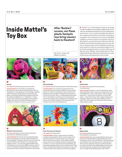 Variety - 24.02.14 Edition: J.Lo’s Love Don’t Cost A Thing, Inside Her Greatest Gamble Yet; Self Financing Her Movie About Her Love Affair With Ben Affleck, This Is Us, Inside Mattel’s Toy Box & More!