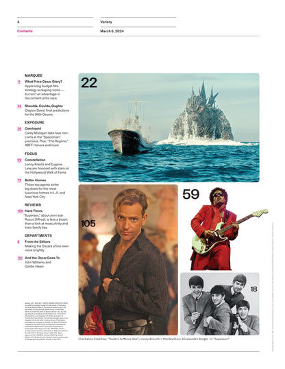 Variety - 24.03.06 Edition: Oscars' Big Week, The Making Of A Maestro, Steven Spielberg Calls John Williams His Primary Creative Partner, Curb Your Enthusiasm's Richard Lewis Comic Career & More!