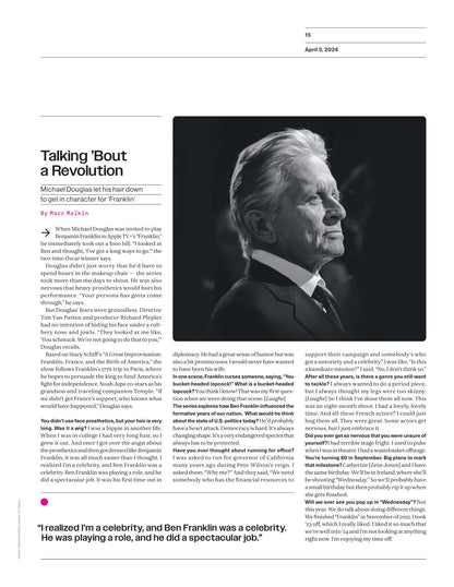Variety - 24.04.03 Edition: The Enigma Of Kirsten Dunst, Her Return With Controversial Political Thriller Civil War, Michael Douglas Talks Character For Franklin, Resignation Of Sundance CEO & More!