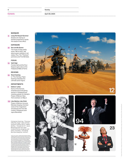 Variety - 24.04.30 Edition: Power Of Women Celebrates Anitta, Mariska Hargitay, Shonda Rhimes, Amy Schumer, Plus 73 Female New Yorkers Who’ve Made An Impact This Year, Long Hot Sequel Summer & More!