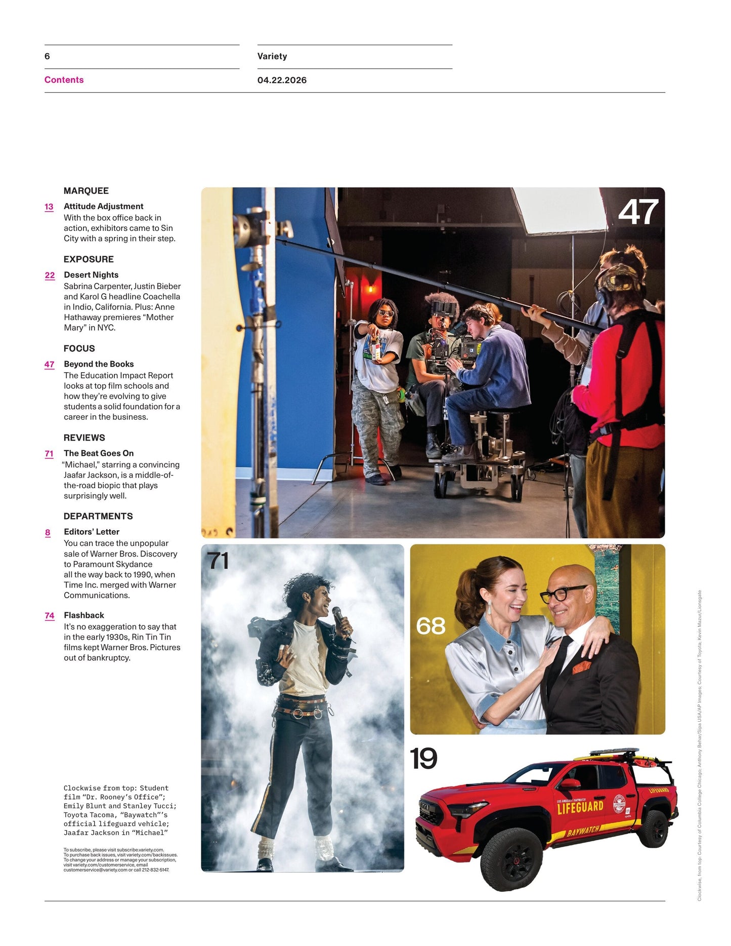 Variety - 26.04.22 Edition: David Zaslav’s Four-Year Stint At The Top Of Warner Bros Comes To An End Amid The Paramount Skydance Deal, Mind Games With Oz Pearlman, Coachella Highlights & More!