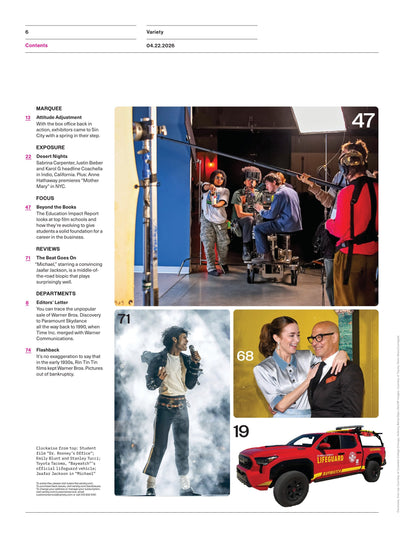 Variety - 26.04.22 Edition: David Zaslav’s Four-Year Stint At The Top Of Warner Bros Comes To An End Amid The Paramount Skydance Deal, Mind Games With Oz Pearlman, Coachella Highlights & More!