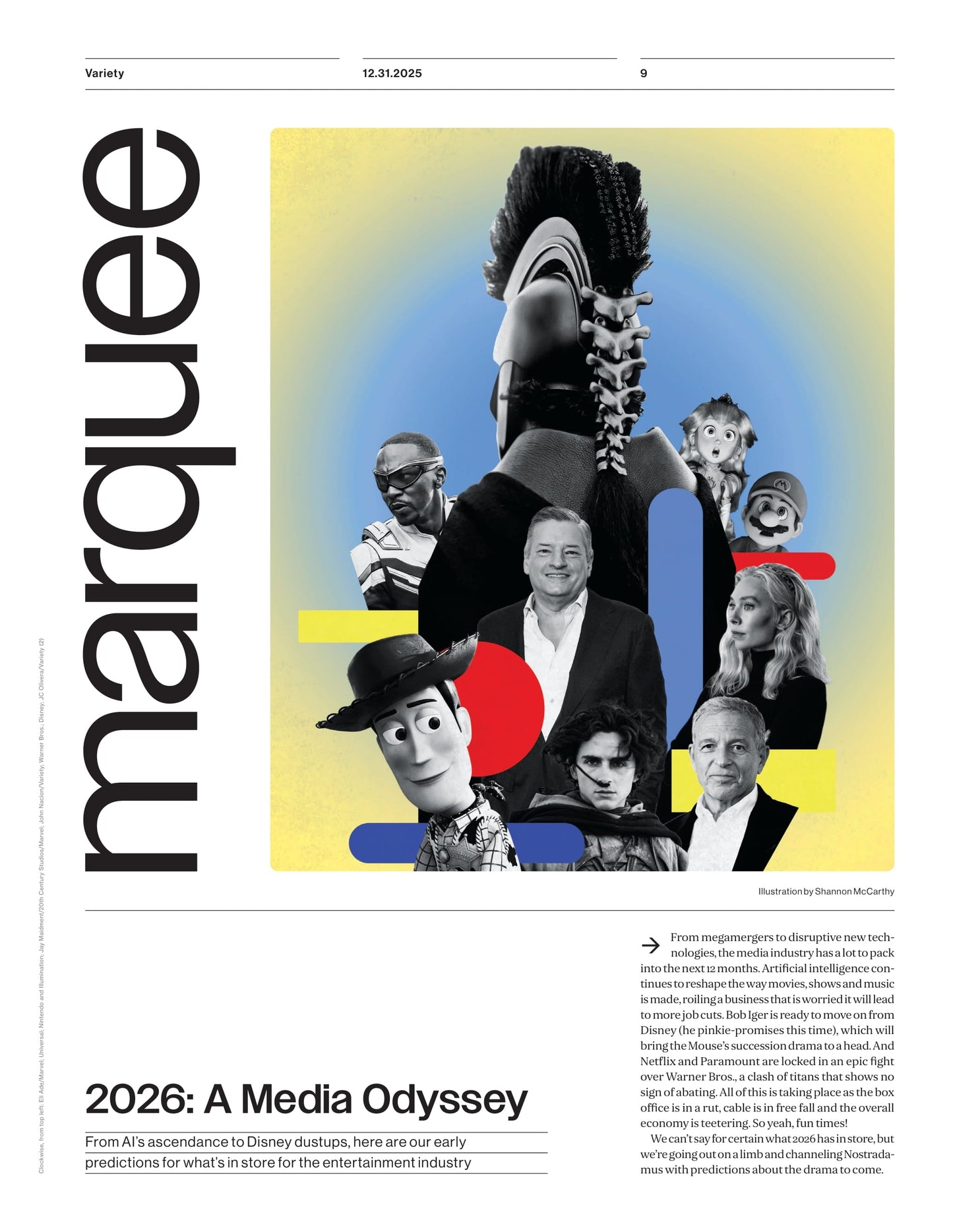 Variety - 25.12.31 Edition: George Clooney Reflects On His Career, Fame & Next Era, Dealmakers In Charge, Directors On Directors, 2026 Entertainment Industry Forecast, Anaconda Reboot Review & More!