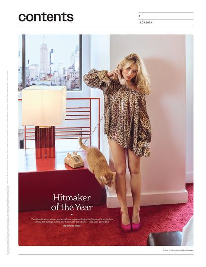 Variety - 25.12.03: Sabrina Carpenter, Hitmaker Of The Year, From Girl Meets World Star To 2-Time Grammy Winner, International Oscar Films To Watch, NBCU Spinoff Debuts, The Gotham Awards & More!