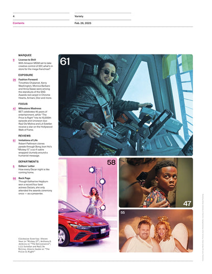 Variety - 25.02.26 Edition: The Courage Of Tatum Neal, Easy Oscar Predictions, Method Dressing, Amazon MGM, SAG Awards, Milestones, NBCU, Kim Basinger, The Biggest Animated Movie In History & More!