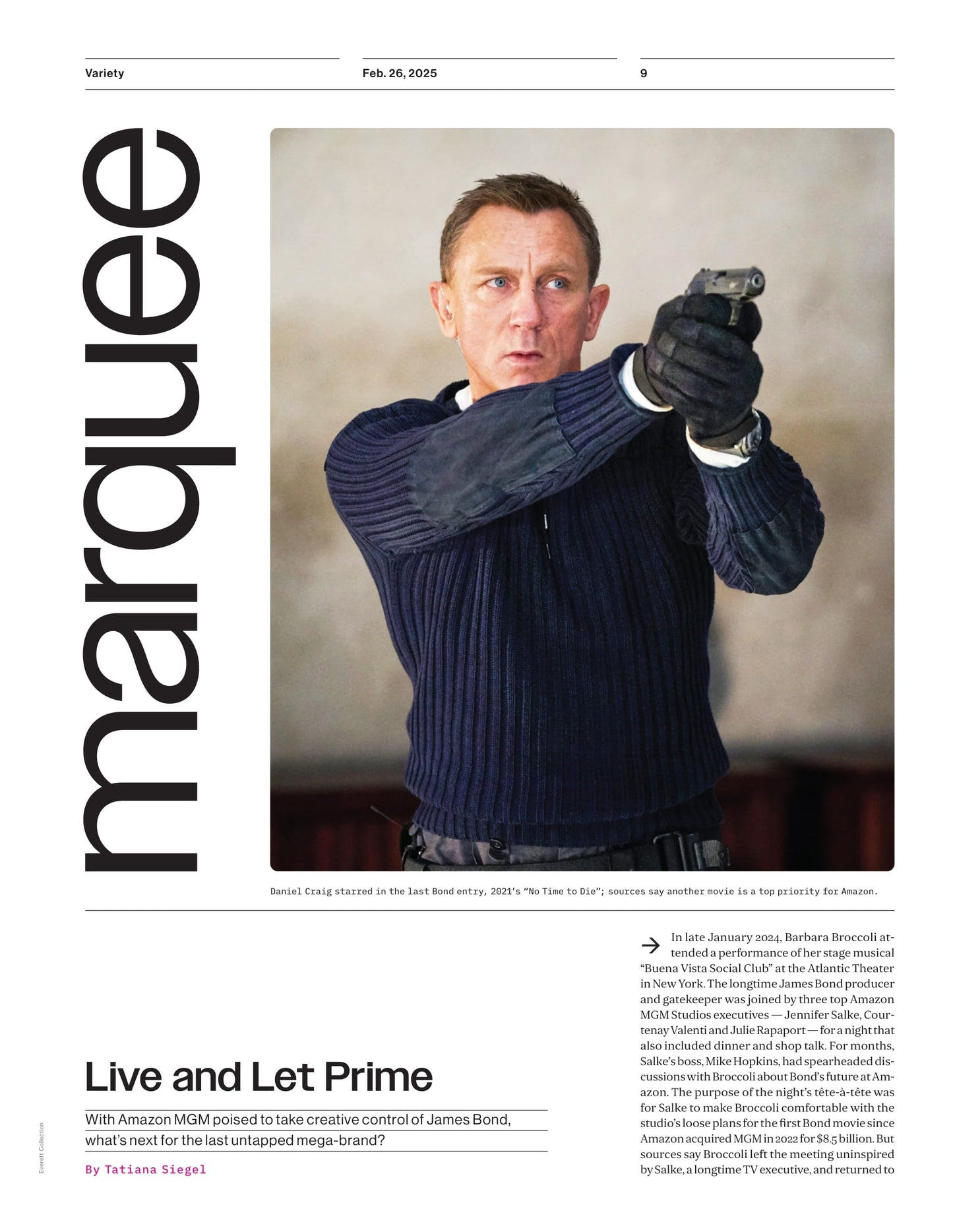 Variety - 25.02.26 Edition: The Courage Of Tatum Neal, Easy Oscar Predictions, Method Dressing, Amazon MGM, SAG Awards, Milestones, NBCU, Kim Basinger, The Biggest Animated Movie In History & More!
