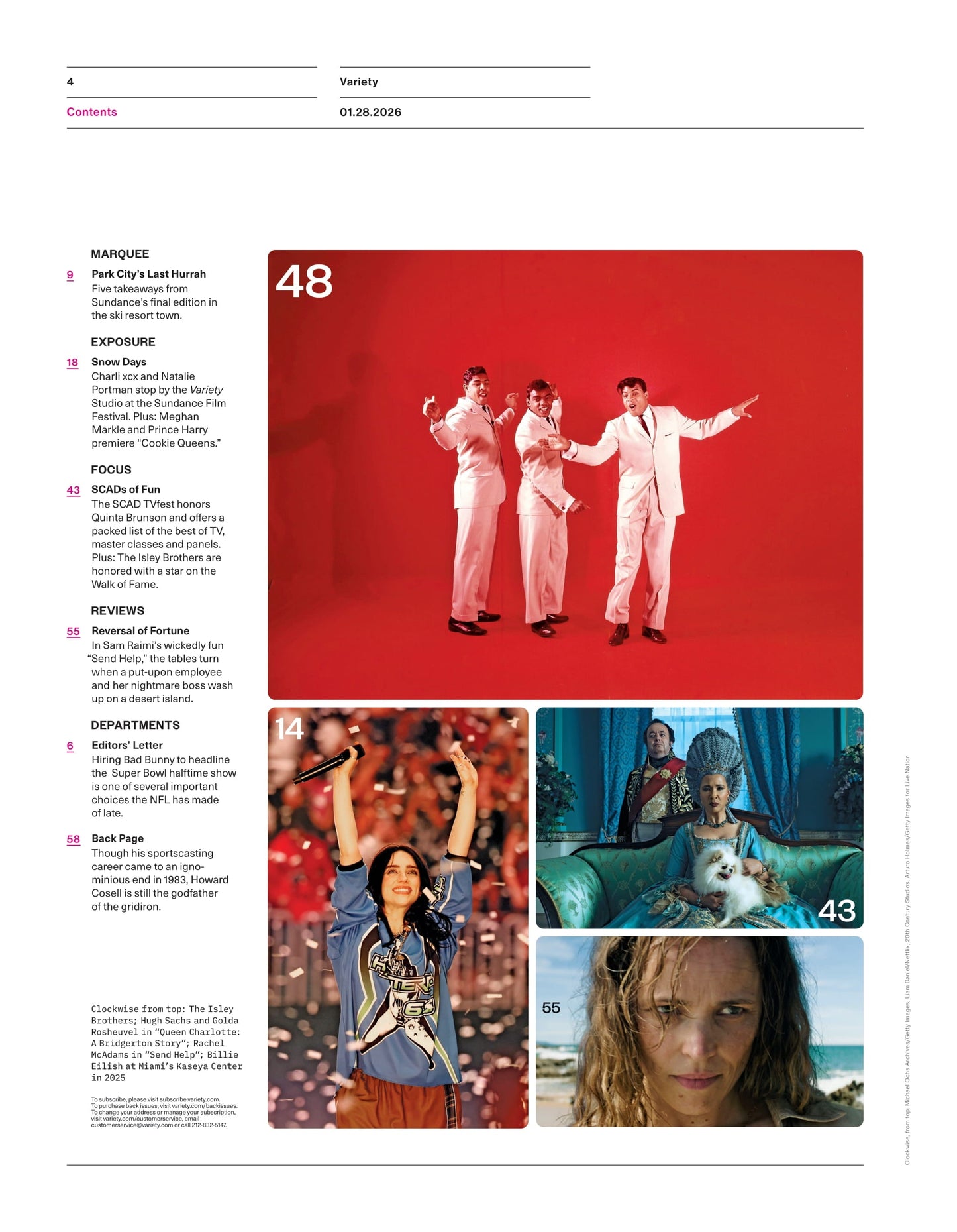 Variety - 26.01.28 Edition: Football's New Fandom & The Taylor Swift Effect, The New Face Of NBC Sports For Super Bowl & Olympic Coverage, Park City’s Last Hurrah, Wagner Moura’s Oscar Journey & More!