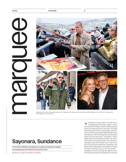 Variety - 26.01.28 Edition: Football's New Fandom & The Taylor Swift Effect, The New Face Of NBC Sports For Super Bowl & Olympic Coverage, Park City’s Last Hurrah, Wagner Moura’s Oscar Journey & More!