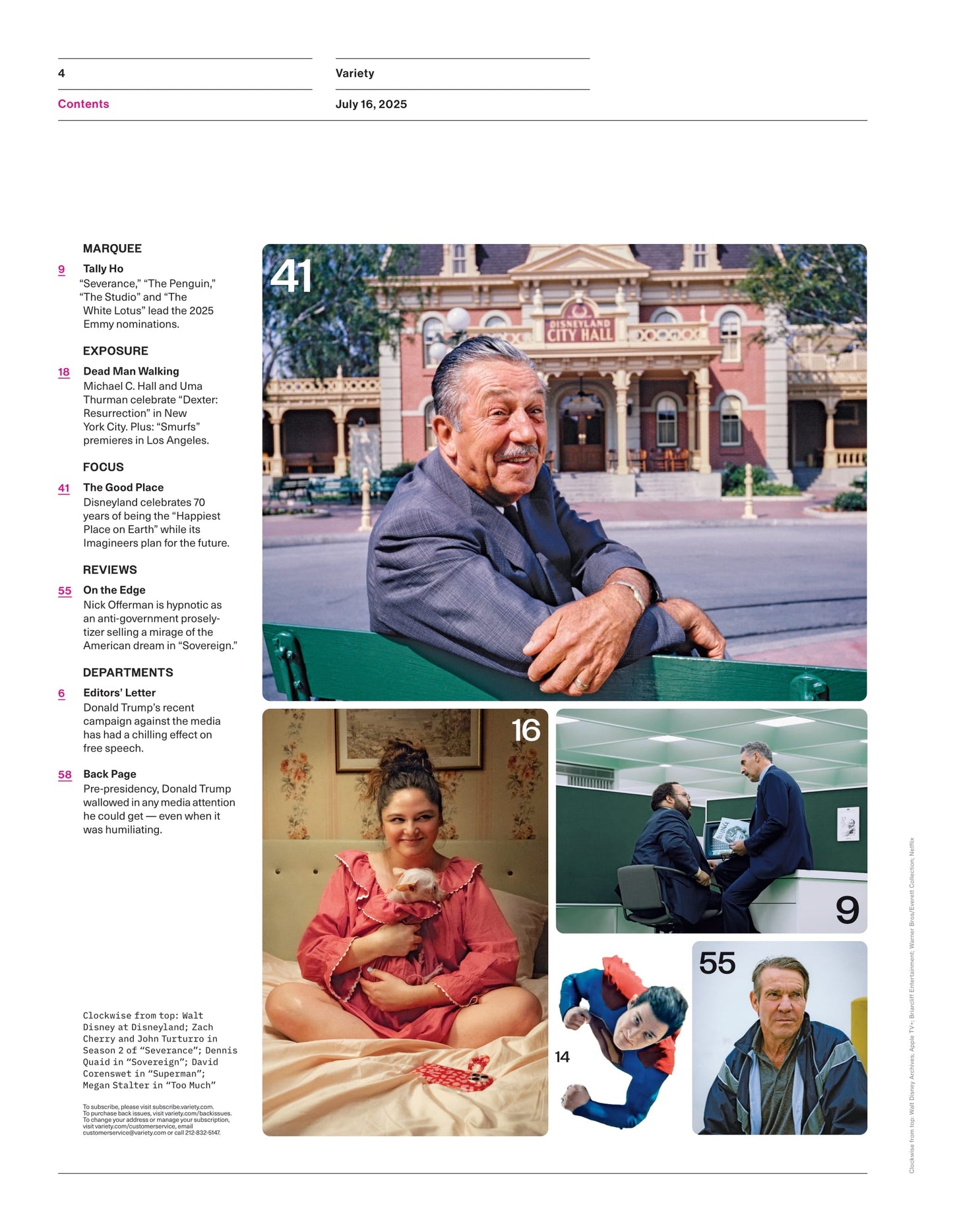 Variety - 25.07.16 Edition: Trump's War On Truth, Paramount's $16M Settlement, 2025 Emmy Nominations, Freddie Prinze Jr's Success, Marvel’s The Fantastic Four Reboot, Disneyland Turns 70 & More!