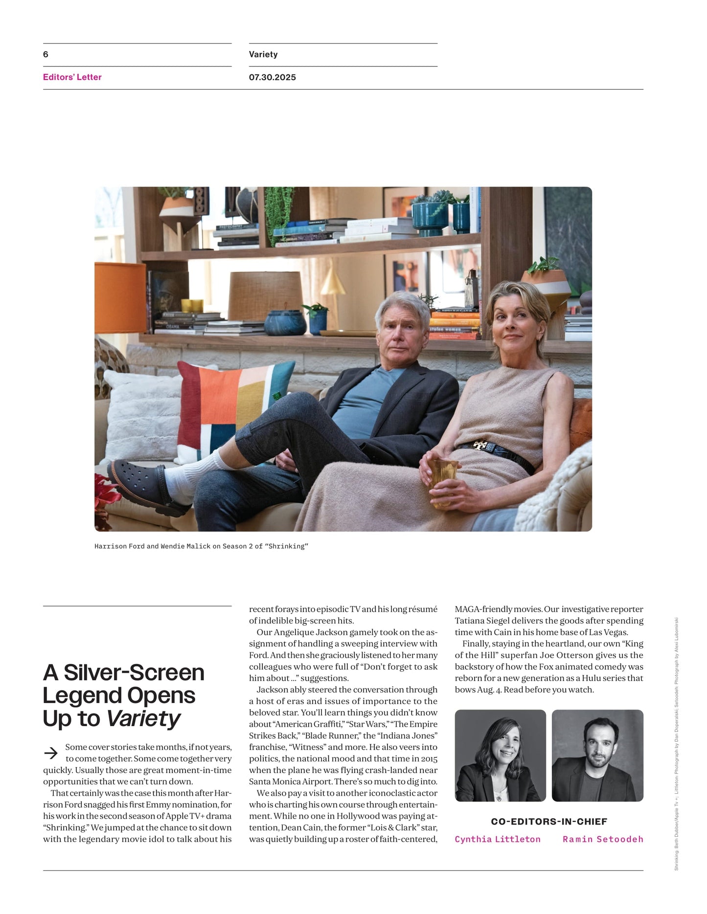 Variety - 25.07.30 Edition: Harrison Ford's First Emmy Nomination At 83, Happy Gilmore 2 Premiere, Dean Cain’s MAGA Era Highlights, King Of The Hill Returns, Paramount & Skydance's Merger & More!