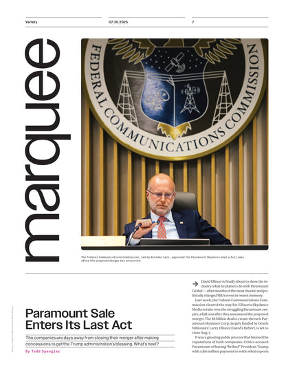 Variety - 25.07.30 Edition: Harrison Ford's First Emmy Nomination At 83, Happy Gilmore 2 Premiere, Dean Cain’s MAGA Era Highlights, King Of The Hill Returns, Paramount & Skydance's Merger & More!