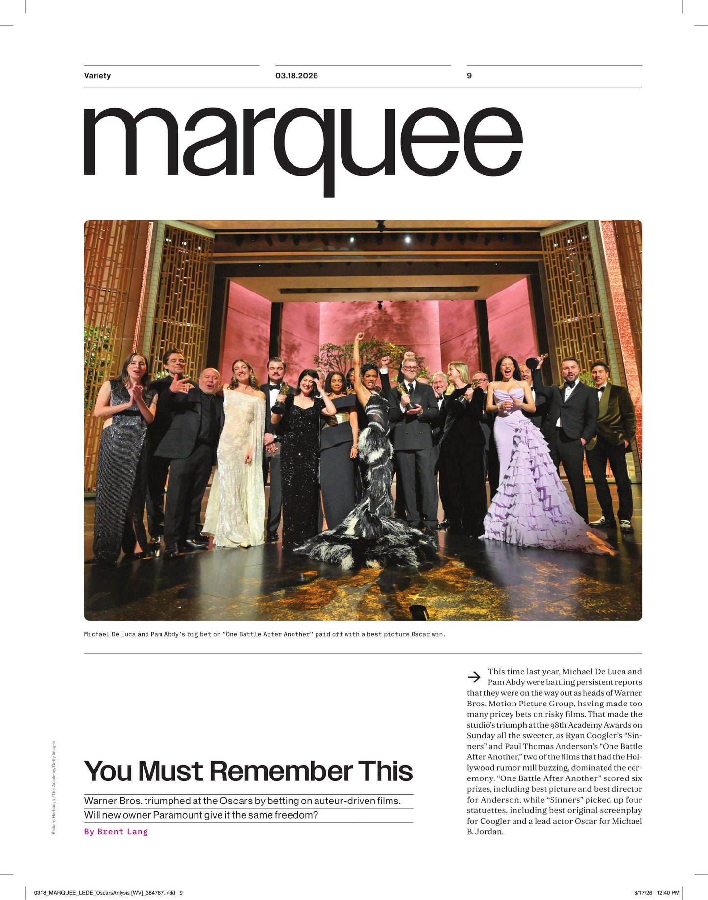Variety - 26.03.18 Edition: Miley Cyrus Celebrates The 20th Anniversary Of Hannah Montana, Netflix's Fallout With Harry & Meghan, Why Startups Still Bet On The Biz, Oscars Highlights & More!